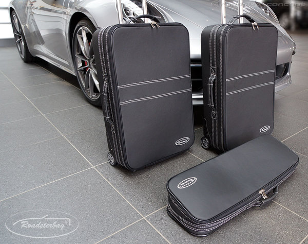 Roadsterbag Koffer-Set für Porsche 911 > 992 Cabrio und Coupé (ab Bj. 2019)
