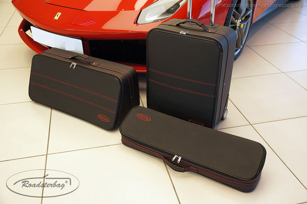 Roadsterbag Koffer-Set für Ferrari 458 / 488 > Kofferraum