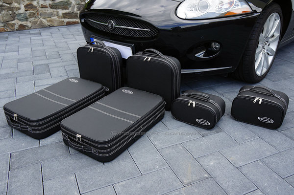 Roadsterbag Koffer-Set für Jaguar XK / XKR Cabrio alle Baujahre