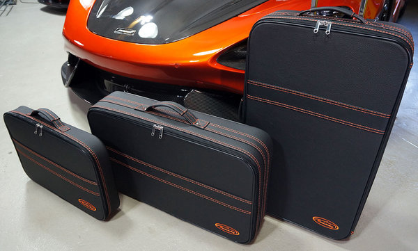 Roadsterbag Koffer-Set für McLaren 600 und 600 Spider - Kofferraum