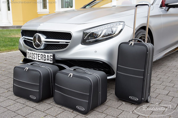 Roadsterbag Koffer-Set für Mercedes S-Klasse Cabrio (A217, ab 2015)