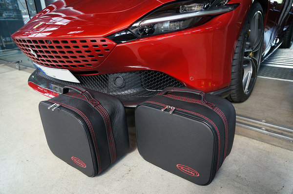 Roadsterbag Koffer für Rücksitze für Ferrari Roma 2tlg.