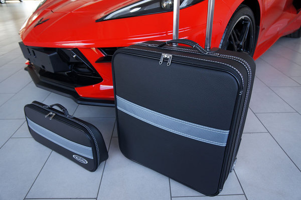 Roadsterbag Koffer-Set für Chevrolet Corvette C8 - Front - US + EU-Version [182]