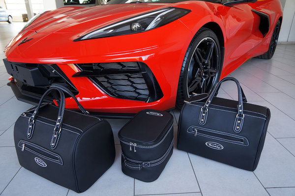 Roadsterbag Taschen-Set für Chevrolet Corvette C8 (inkl. Cabrio) - Heck - nur EU-Version